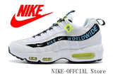 Authentic original AIR MAX 95 TT Men's Running Shoes Air Cushion Breathable Running Shoes black whiteSize 40-46 - Virtual Blue Store