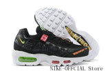 Authentic original AIR MAX 95 TT Men's Running Shoes Air Cushion Breathable Running Shoes black whiteSize 40-46 - Virtual Blue Store