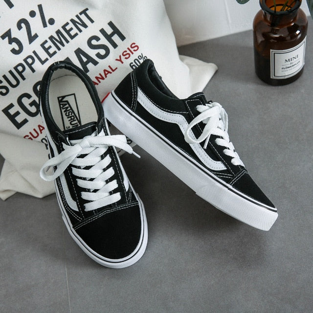 Classic Women old claret skools Vulcanized canvas Shoes unisex low top street wine red skateboarding shoes Men's black sneakers - Virtual Blue Store