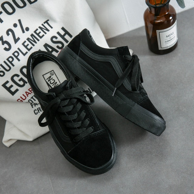 Classic Women old claret skools Vulcanized canvas Shoes unisex low top street wine red skateboarding shoes Men's black sneakers - Virtual Blue Store