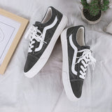 Classic Women old claret skools Vulcanized canvas Shoes unisex low top street wine red skateboarding shoes Men's black sneakers - Virtual Blue Store