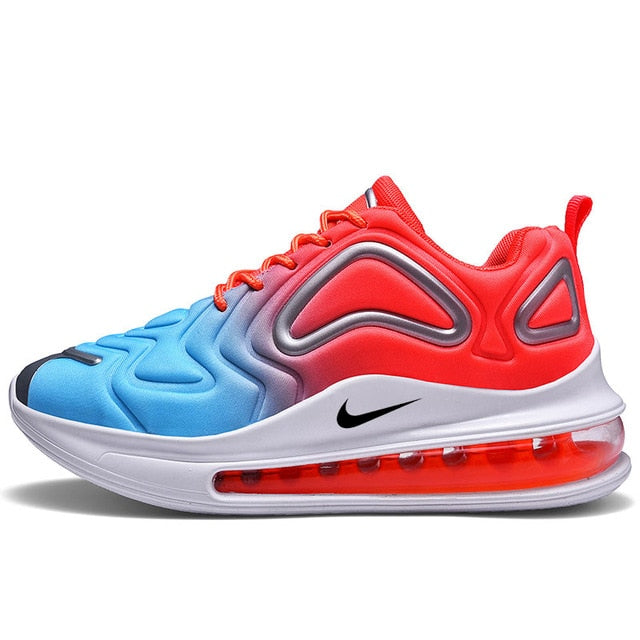 NIKE-NIKE AIR MAX 720 Men's Running Shoes Authentic Original Breathable Comfortable New Inclusion Fashion Classic AO2924-004 - Virtual Blue Store