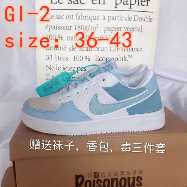 SCHNIKE-women Running Shoes Breathable Casual Shoes Outdoor Light Weight Sports Shoes Casual Walking Sneakers 98 - Virtual Blue Store