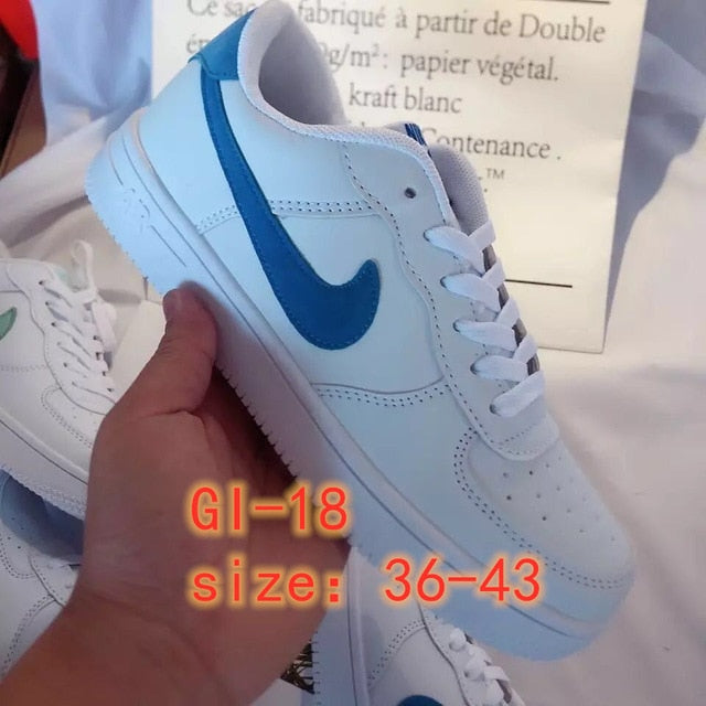 SCHNIKE-women Running Shoes Breathable Casual Shoes Outdoor Light Weight Sports Shoes Casual Walking Sneakers 98 - Virtual Blue Store