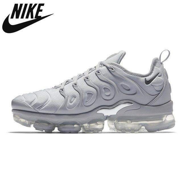 2021 Original Air Vapormax TN Plus Running Shoes Air Cushion Bleached Cool Grey Midnight Navy Triple Black Unisex Shoes 36-45 - Virtual Blue Store