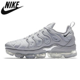 2021 Original Air Vapormax TN Plus Running Shoes Air Cushion Bleached Cool Grey Midnight Navy Triple Black Unisex Shoes 36-45 - Virtual Blue Store