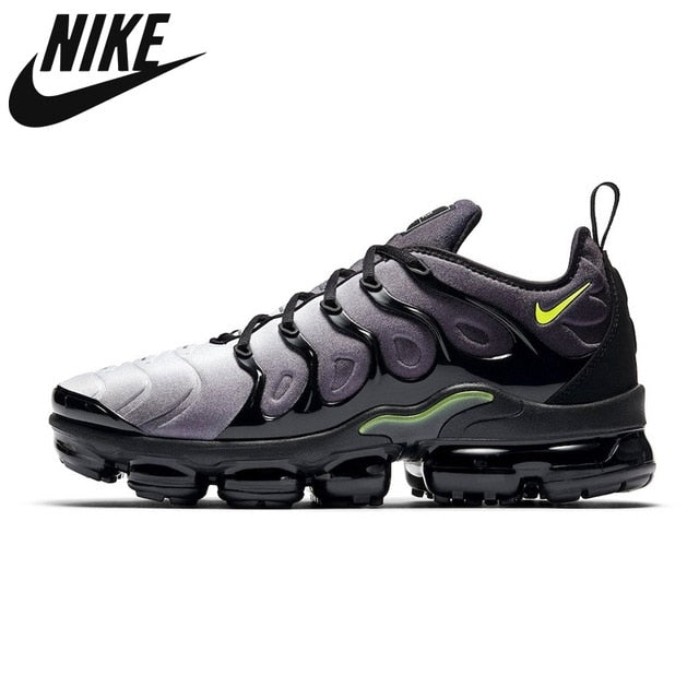 2021 Original Air Vapormax TN Plus Running Shoes Air Cushion Bleached Cool Grey Midnight Navy Triple Black Unisex Shoes 36-45 - Virtual Blue Store