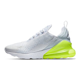 Authentic original Air Max 270 Running Shoes For Men Sport Outdoor Shoes Woman's Unisex Sneakers  Breathable For Men AH8050-100 EUR Size - Virtual Blue Store