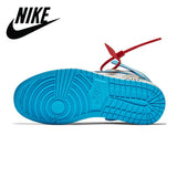 New Arrival Original Air Jordan 1 X Off White AJ1 Basketball Shoes Leisure Shoes Most Popular Classical Shoes Breathable - Virtual Blue Store