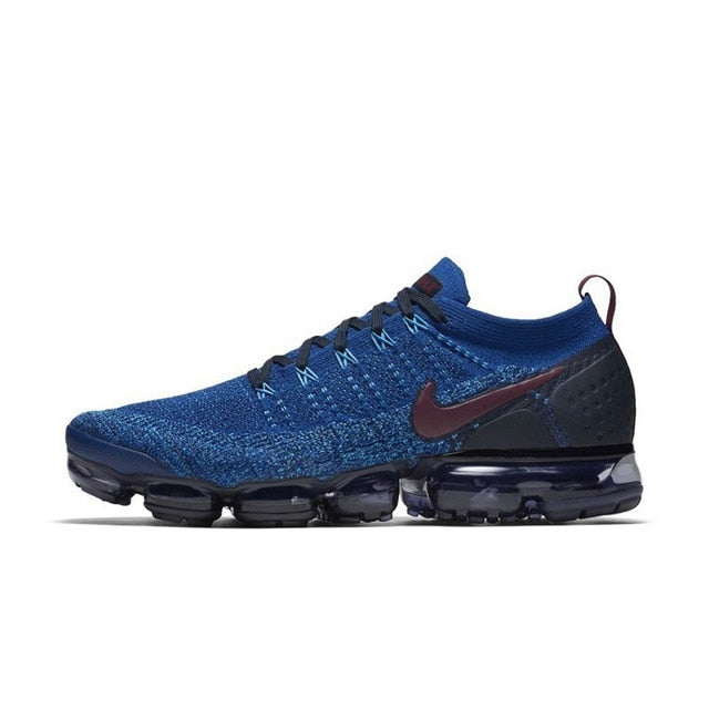 Authentic original AIR VAPORMAX FLYKNIT 2 Mens Running Shoes Sneakers comfortable Sport Outdoor Athletic Good Quality 942842 - Virtual Blue Store