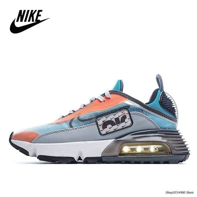 Authentic original Air Max 2090 air cushion running shoes Women's comfortable size 36-39 CT7695-106 - Virtual Blue Store