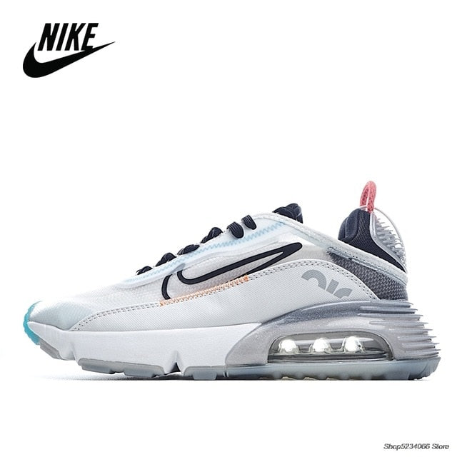 Authentic original Air Max 2090 air cushion running shoes Women's comfortable size 36-39 CT7695-106 - Virtual Blue Store