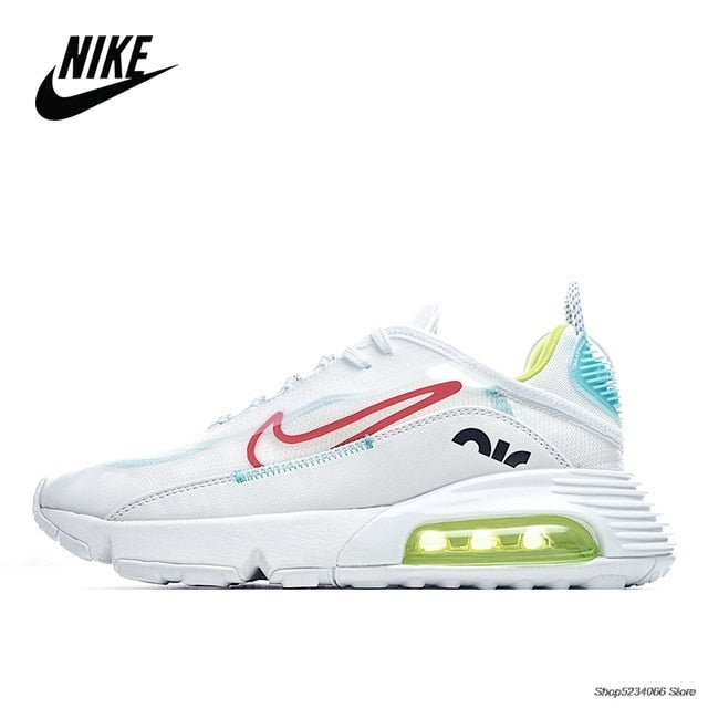 Authentic original Air Max 2090 air cushion running shoes Women's comfortable size 36-39 CT7695-106 - Virtual Blue Store