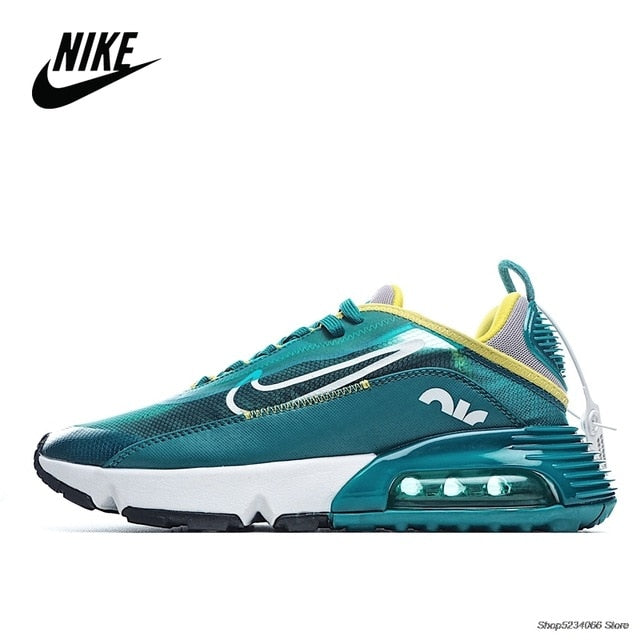 Authentic original Air Max 2090 air cushion running shoes Women's comfortable size 36-39 CT7695-106 - Virtual Blue Store