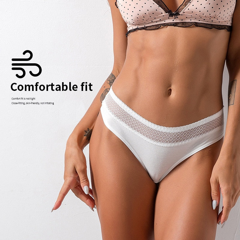 Sexy thong panties Women cotton Panties for Women‘s  Underwear Lingerie Seamless  Plus Large Size Ropa Interior Femenin трусы - Virtual Blue Store