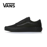 Authentique Vans Old Skool Hommes Femmes Chaussures de Skateboard Classique Confortable Baskets En Toile Blanche Chaussures 36-4 - Virtual Blue Store