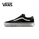 D'origine Vans Old Skool Hommes Baskets En Toile Rouge Noir Confortable En Plein Air Femmes Chaussures de Skateboard Taille 36-4 - Virtual Blue Store