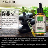 100% Organic Hemp Seeds Oil 30ml Contains 5000-10000 mg Flower Element Effective for Relax mind Body anti-anxiety Sleep better - Virtual Blue Store