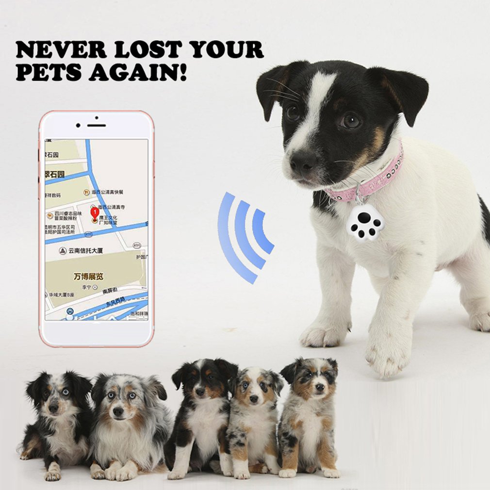 Dog Claw Anti-lost device Wireless Bluetooth Anti Lost Device Two Way Alarm Tracking Self Timer Finder For The Elderly Pet Anti - Virtual Blue Store