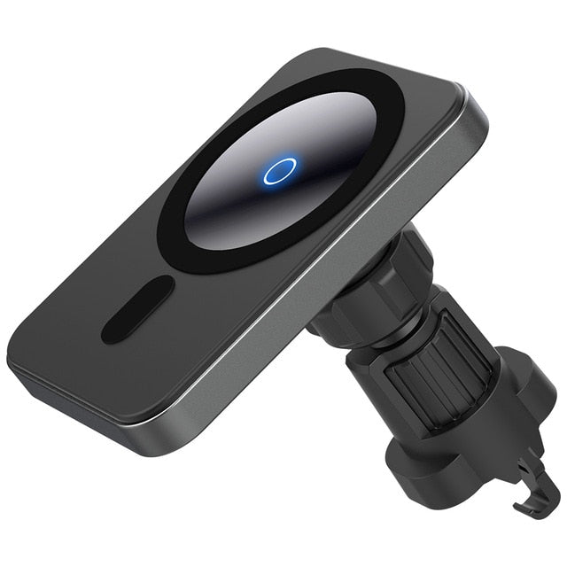 Bonola 15W Magsafe Wireless Car Charger For iPhone 12 Pro Max/12Pro/12Mini/12 Fast Charging Wireless Charger Car Phone Holder - Virtual Blue Store
