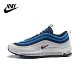 Original air max 97 sean wotherspoon almofada de ar sapatos masculinos tamanho 40-46 fosco prata arco-íris - Virtual Blue Store