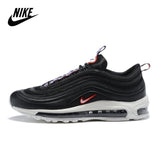 Original air max 97 sean wotherspoon almofada de ar sapatos masculinos tamanho 40-46 fosco prata arco-íris - Virtual Blue Store