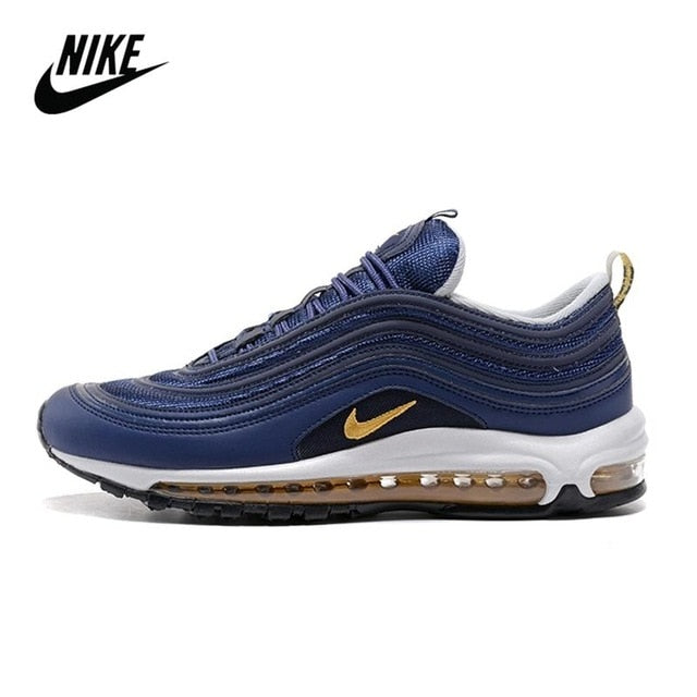 Original air max 97 sean wotherspoon almofada de ar sapatos masculinos tamanho 40-46 fosco prata arco-íris - Virtual Blue Store
