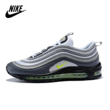 Original air max 97 sean wotherspoon almofada de ar sapatos masculinos tamanho 40-46 fosco prata arco-íris - Virtual Blue Store