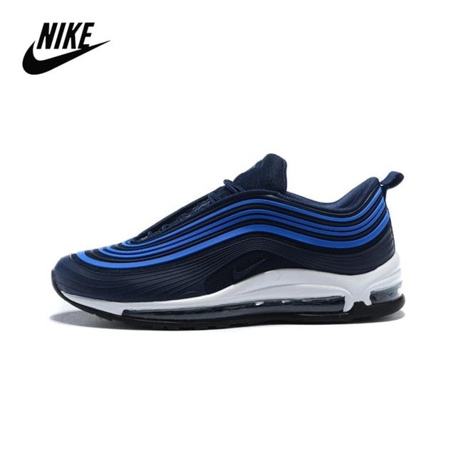 Original air max 97 sean wotherspoon almofada de ar sapatos masculinos tamanho 40-46 fosco prata arco-íris - Virtual Blue Store