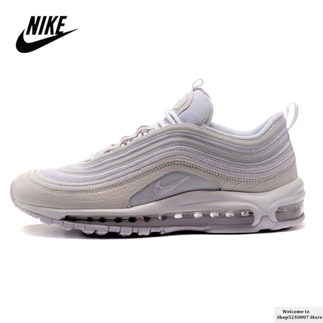 Original air max 97 sean wotherspoon almofada de ar sapatos masculinos tamanho 40-46 fosco prata arco-íris - Virtual Blue Store