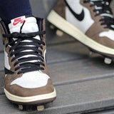 Travis scott x air   1 aj1 retro baixa alta og ts sp CD4487-100 cactus jack masculino tênis de basquete esportes - Virtual Blue Store