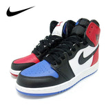 Ar original   1 obsidian alta retro og tribunal tênis de basquete masculino feminino - Virtual Blue Store