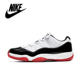 Authentic air   11 men basketball sapatos clássicos esportes ao ar livre para baixo zíper cerimônia 528895-103