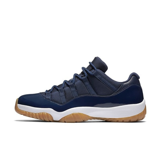 Authentic air   11 men basketball sapatos clássicos esportes ao ar livre para baixo zíper cerimônia 528895-103 - Virtual Blue Store
