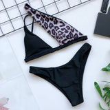 ladies swim wear bikini womens bikini set tankini two piece set bathing suit 2021 white sling top beachwear swimsuit thong women - Virtual Blue Store