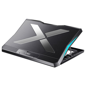 15.6 Inch Gaming Laptop Cooler Six Fans Two USB Ports Silent Laptop Cooling Pads Portable Adjustable Notebook Stand For Laptop