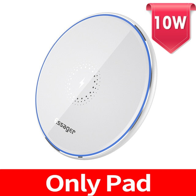 Essager 15W Qi Magnetic Wireless Charger For iPhone 12 11 Pro Xs Max X Induction Fast Wireless Charging Pad For Samsung Xiaomi - Virtual Blue Store