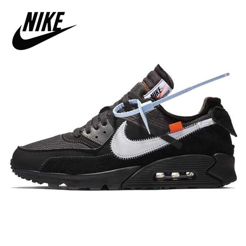 Original AIR MAX 90 Sport Shoes women Off White Zapatilla De Deporte Hombre Running Shoes Chaussure Homme Sneaker men Tenis 2021 - Virtual Blue Store