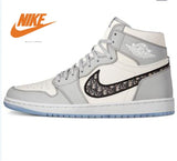 Jumpman AJ1 1s High Travis Scotts Fearless Obsidian UNC Mens Women Basketball shoes Banned Bred Toe Chicago Men Sport shoe - Virtual Blue Store