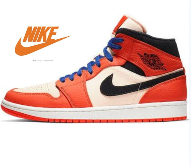 Jumpman AJ1 1s High Travis Scotts Fearless Obsidian UNC Mens Women Basketball shoes Banned Bred Toe Chicago Men Sport shoe - Virtual Blue Store