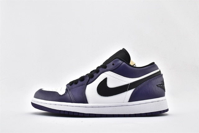 -zapatillas  Air Jordan 1 AJ1 Mid AJ1 para hombre, calzado de baloncesto masculino con punta amarilla y negra, zapatilla - Virtual Blue Store