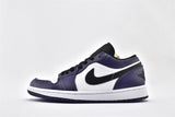 -zapatillas  Air Jordan 1 AJ1 Mid AJ1 para hombre, calzado de baloncesto masculino con punta amarilla y negra, zapatilla - Virtual Blue Store
