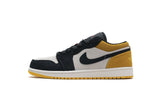 -zapatillas  Air Jordan 1 AJ1 Mid AJ1 para hombre, calzado de baloncesto masculino con punta amarilla y negra, zapatilla - Virtual Blue Store