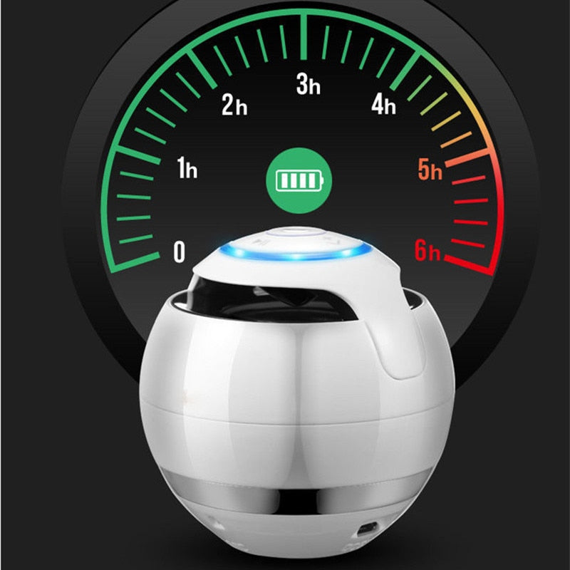 Mini Portable Bluetooth Speaker Super Bass Wireless Speaker Stereo Handsfree LED Light Surround Sound - Virtual Blue Store