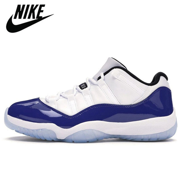 Authentic  Air aj Retro 11 Low Concord Bred Comfortable Outdoor Breathable Men and Women Basketball Shoes Sports Sneakers - Virtual Blue Store