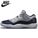 Authentic  Air aj Retro 11 Low Concord Bred Comfortable Outdoor Breathable Men and Women Basketball Shoes Sports Sneakers - Virtual Blue Store