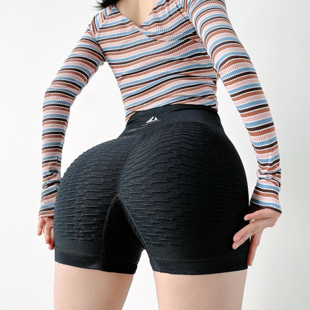 Women Gym Outfit Yoga Shorts Scrunch Butt Fitness High Waist Gym Leggings  Gym Clothes For Women Cycling Shorts Sports Shorts