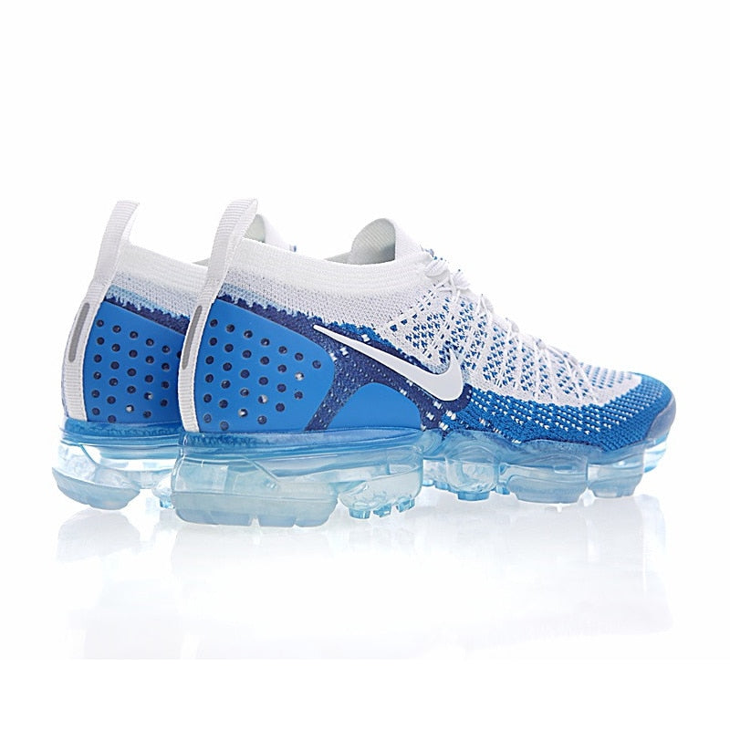 Original AIR VAPORMAX FLYKNIT 2 Running Shoes Men's Zapatilla De Deporte Hombre Sports Shoes Chaussure Homme Sneakers Off White - Virtual Blue Store