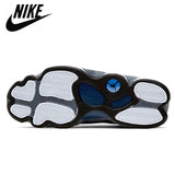 Hava aj Retro 13 spor ayakkabı erkekler ve kadınlar için gri ayak siyah spor ayakkabı - Virtual Blue Store