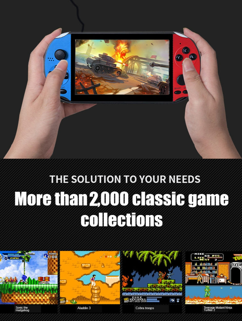 Retro Video Game Console Handheld Portable TV Player Arcade for Children Videogame Mini Emulator Machine Retrogaming Classic Box